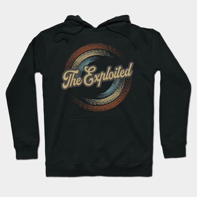 The Exploited Circular Fade Hoodie by anotherquicksand